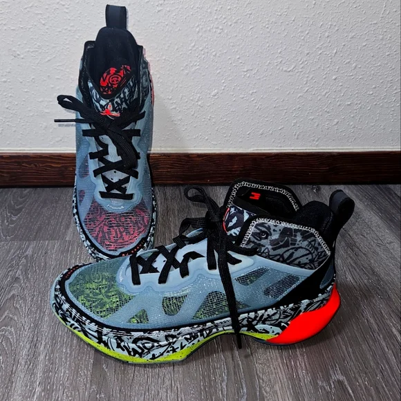 NIKE x SATOU AIR JORDAN バスケ スニーカー マルチカラー Nike | Shoes | Nike Air Jordan Xxxvvvii Satou | Poshmark